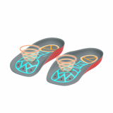 iMOOV Vibro Orthotics Real Foot Massage Shoe Inserts Insoles